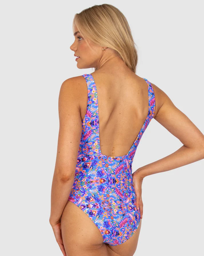 Boho At Heart Longline One Piece Swimsuit