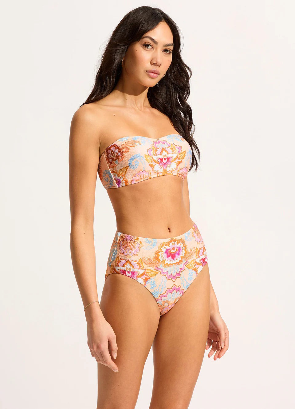 SEAFOLLY High Waisted Bottom - Nectar Spring Festival