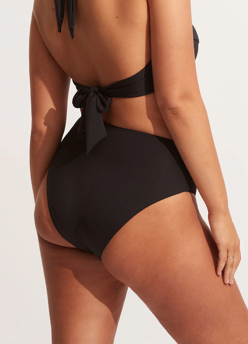 High Waist Wrap Front Pant
