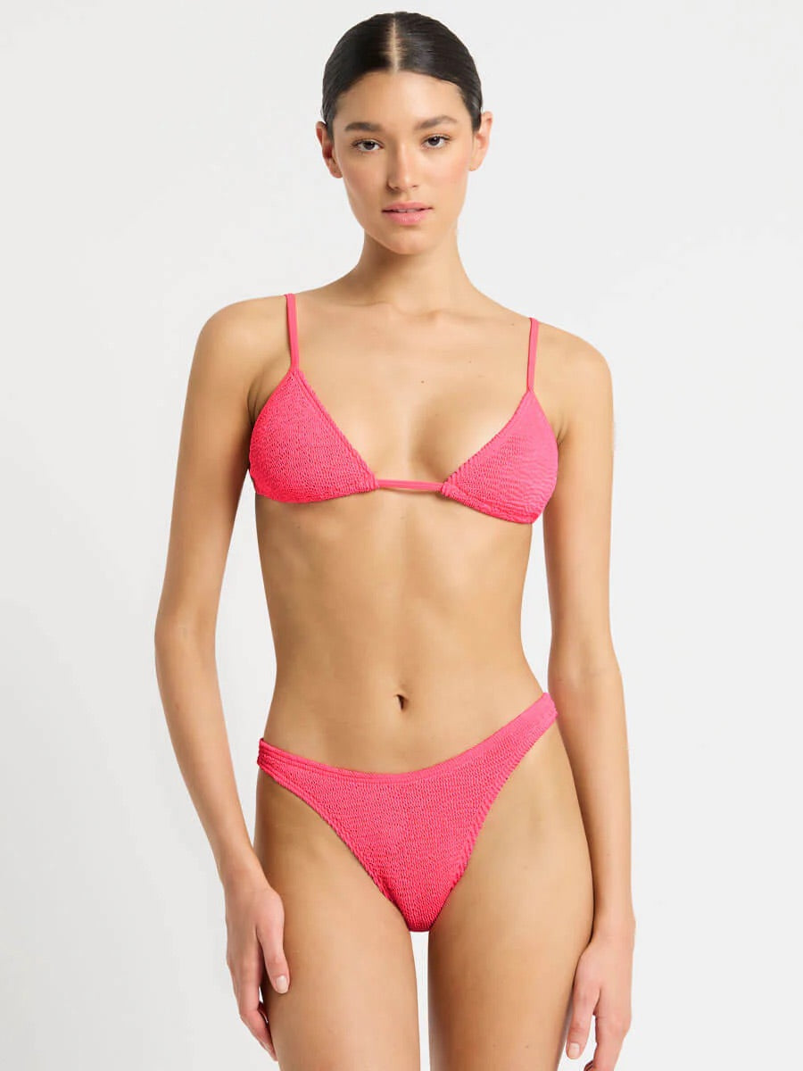 BOND-EYE Luana Triangle Top - Neon Azalea
