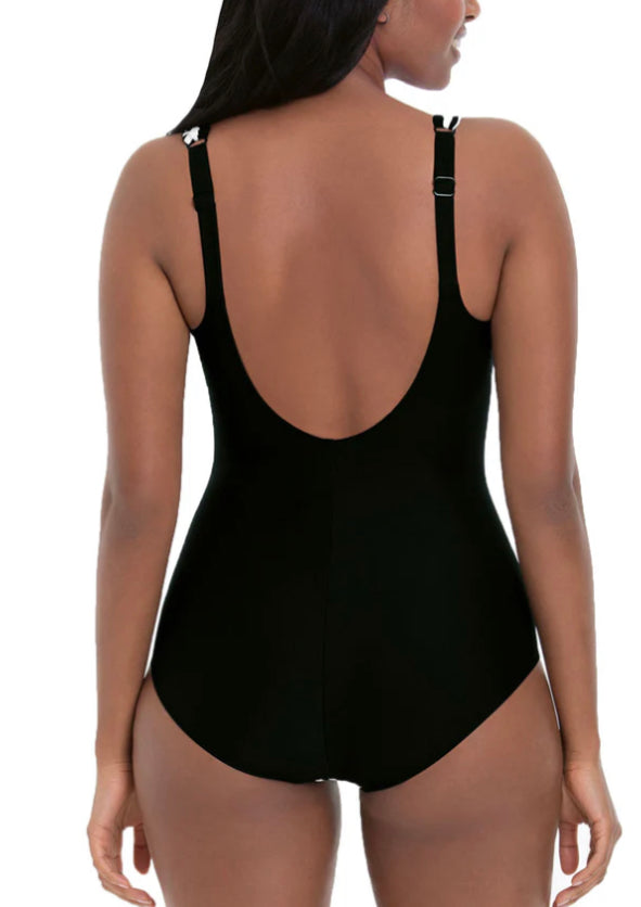 Pure Graphics Dalida Slimming Lined C-Cup One Piece