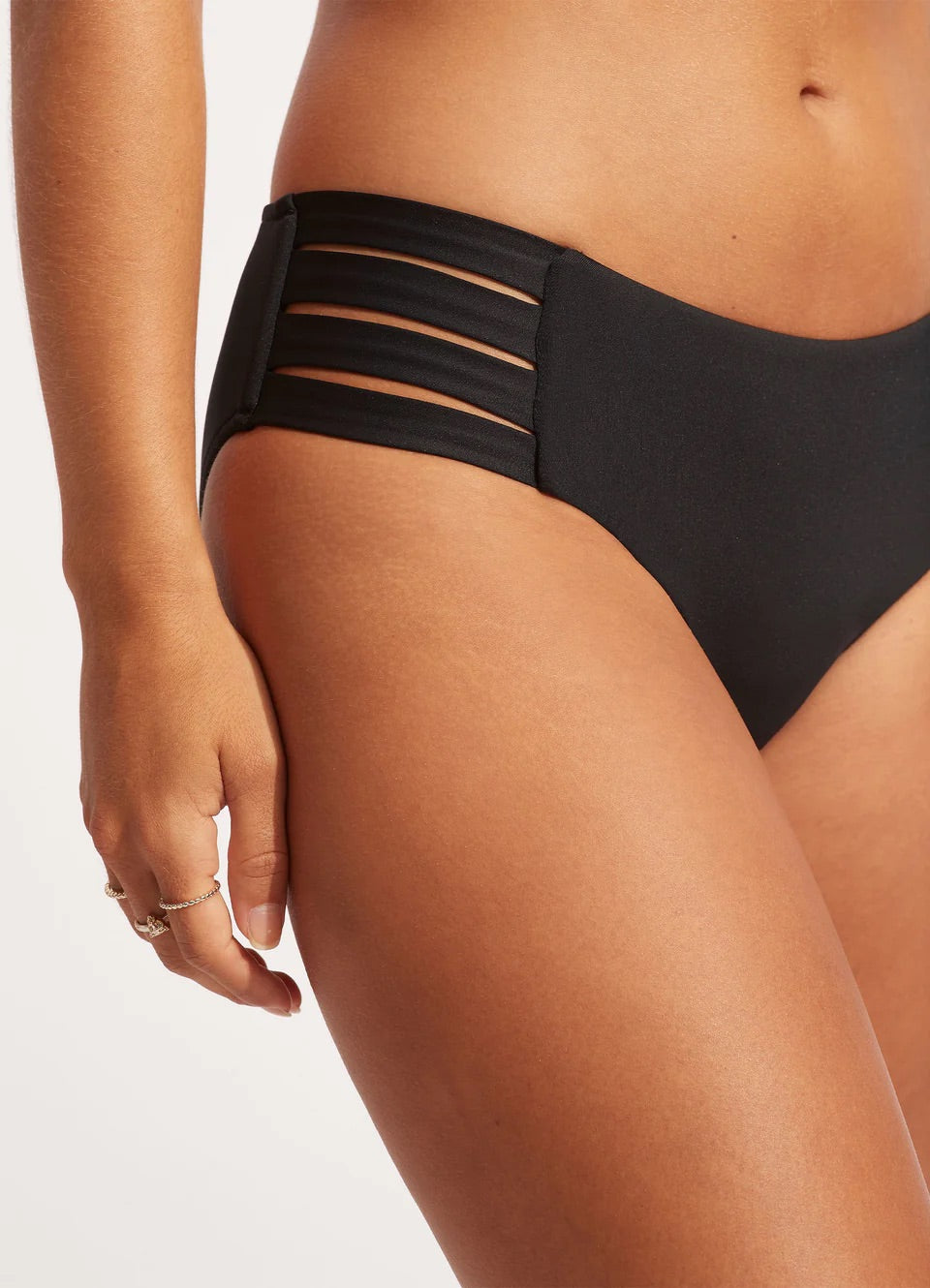Multi Strap Hipster Pant