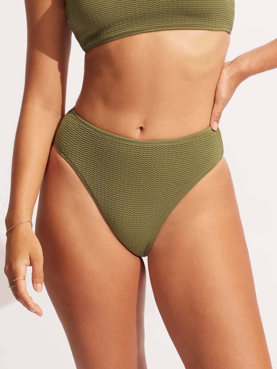 Khaki Sea Dive High Rise Bottom