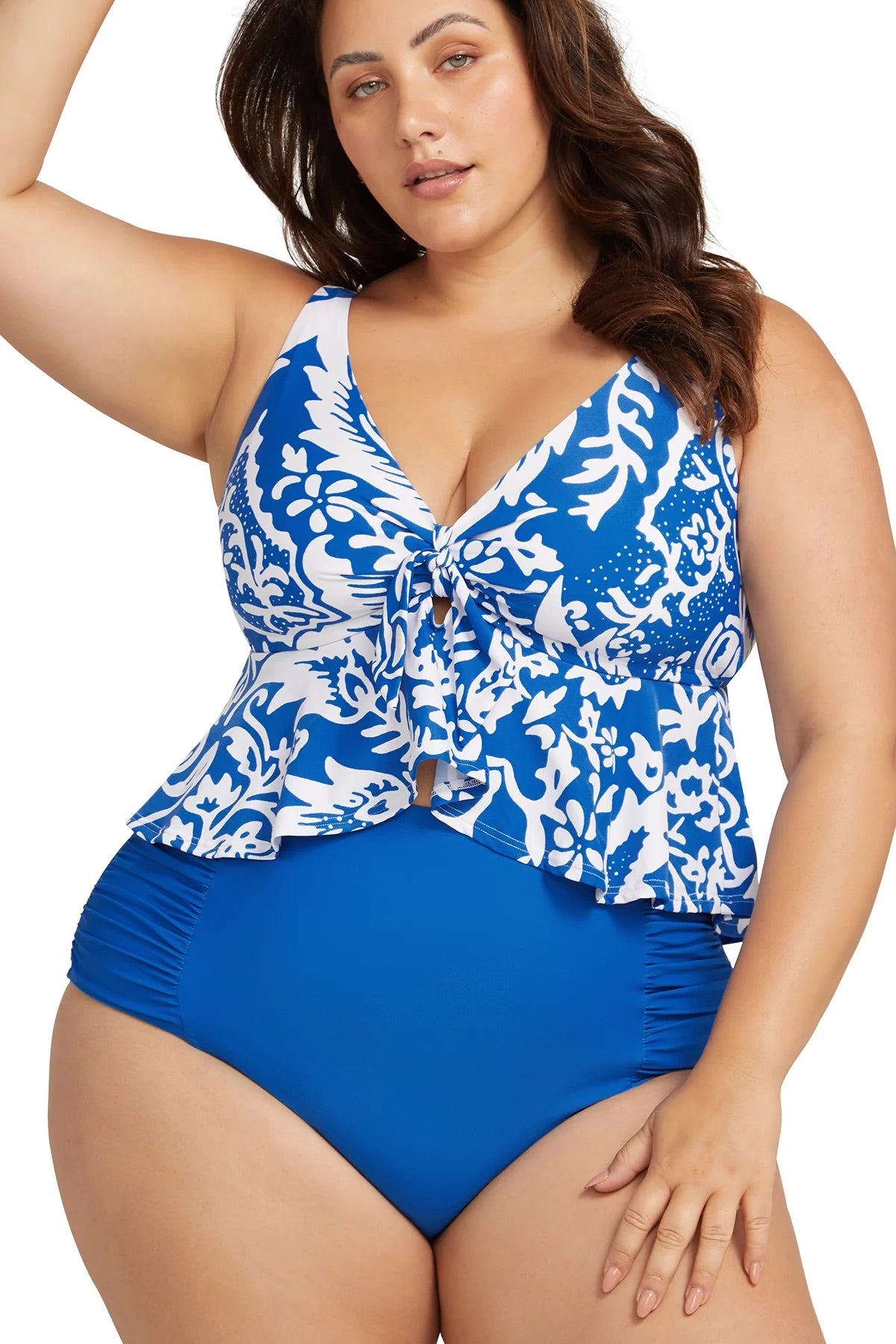 Botticelli High Waist Bikini Bottom
