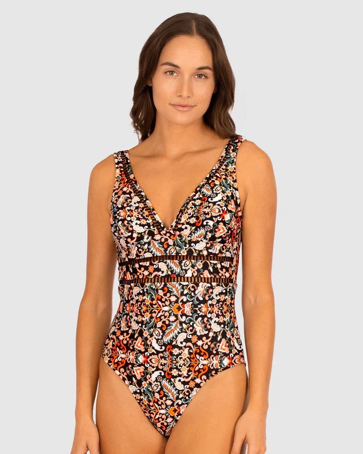 Boho At Heart Longline One Piece Swimsuit