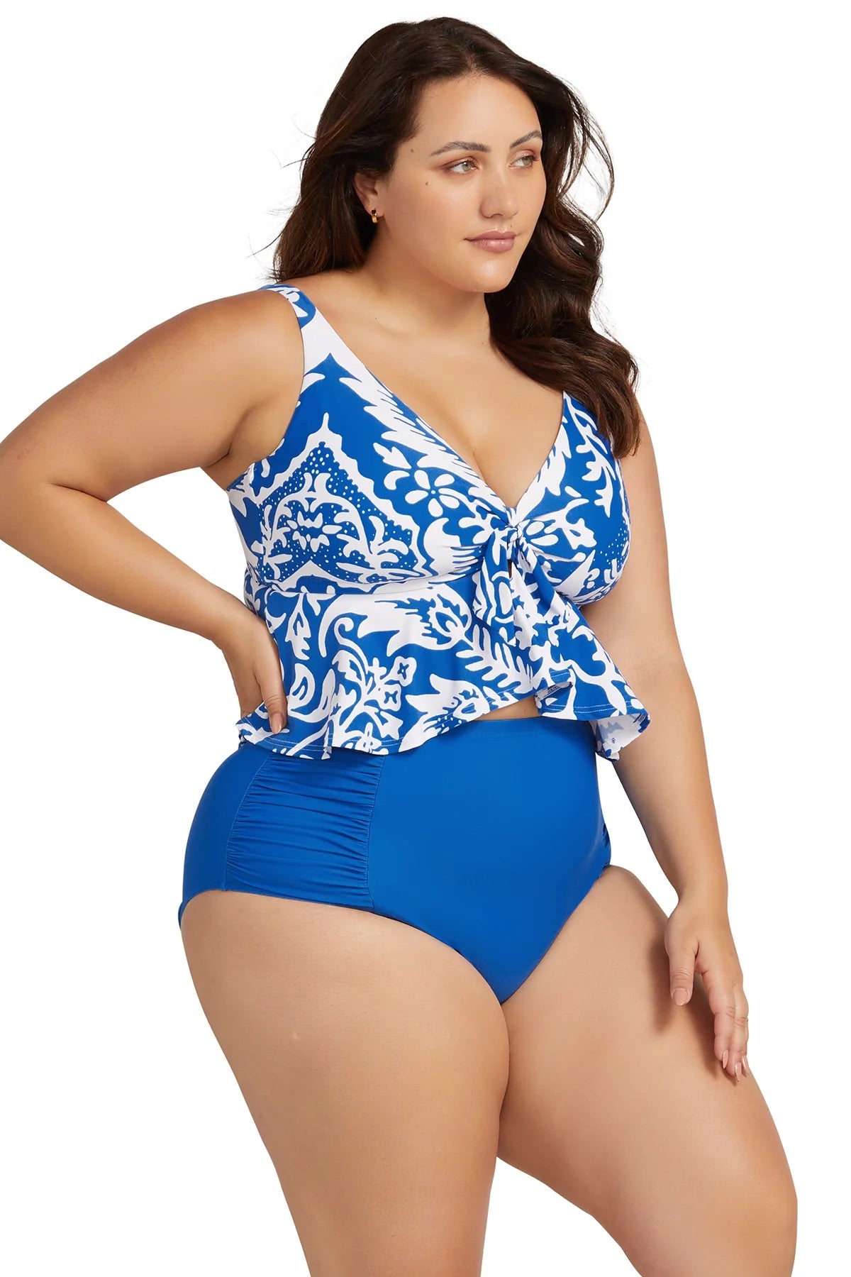 Botticelli High Waist Bikini Bottom