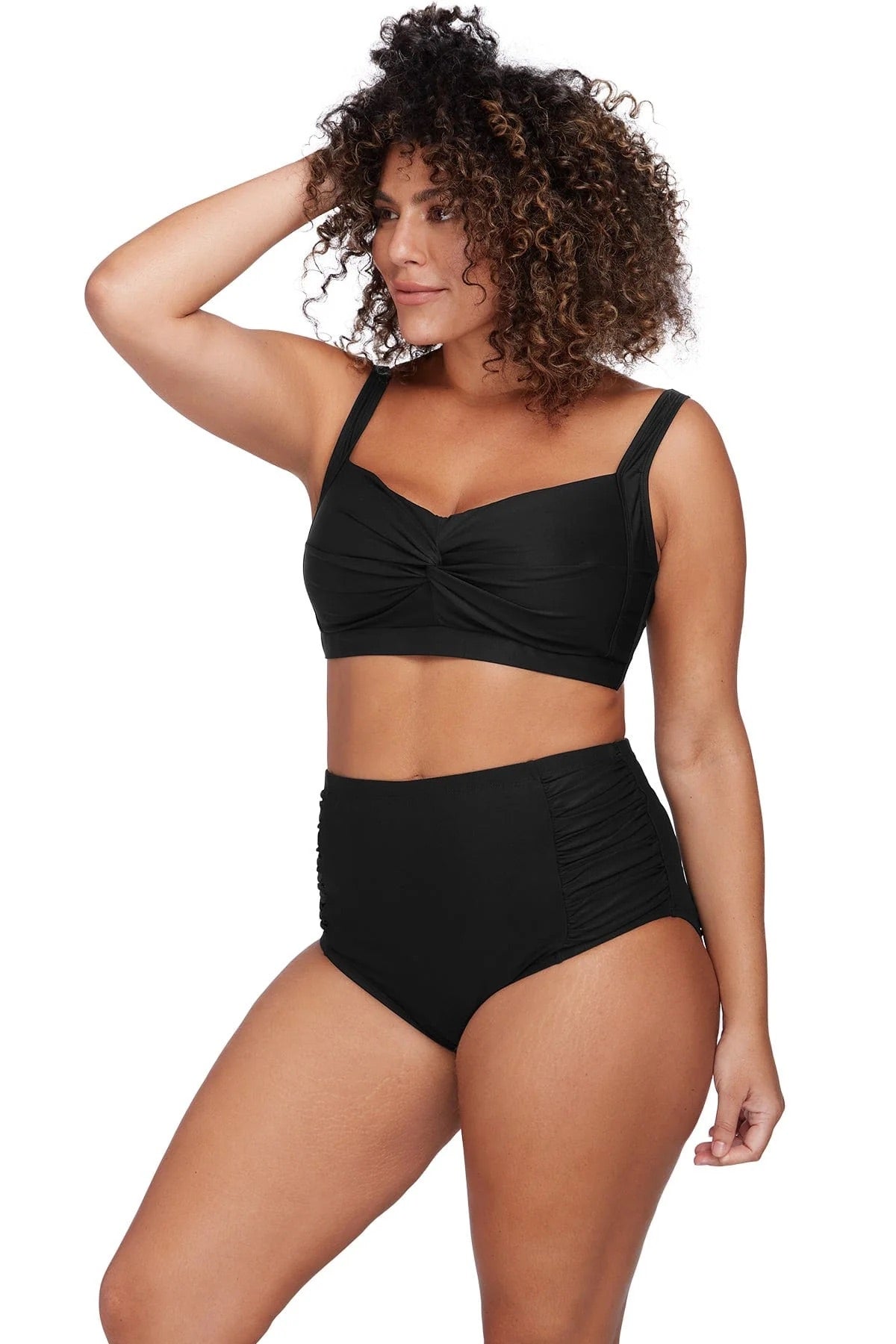 Botticelli High Waist Bikini Bottom
