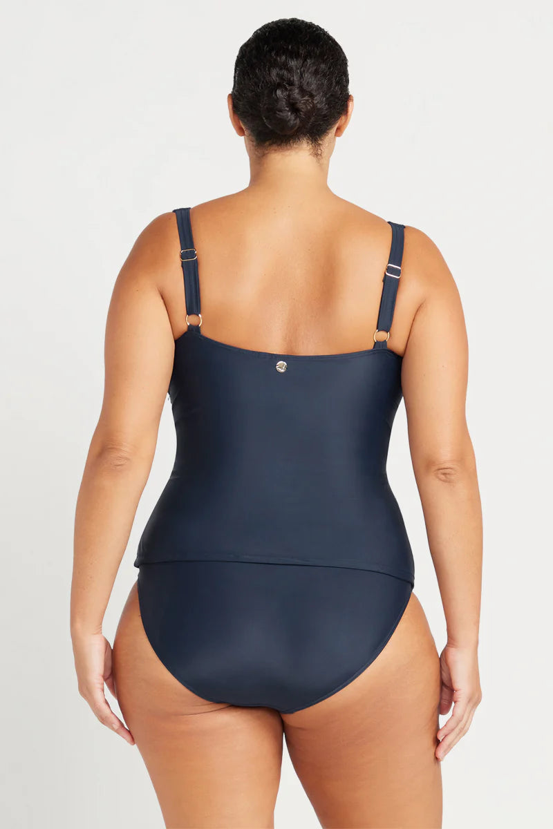 ARTESANDS Navy Hues Rembrant Tankini Top - Navy Hues