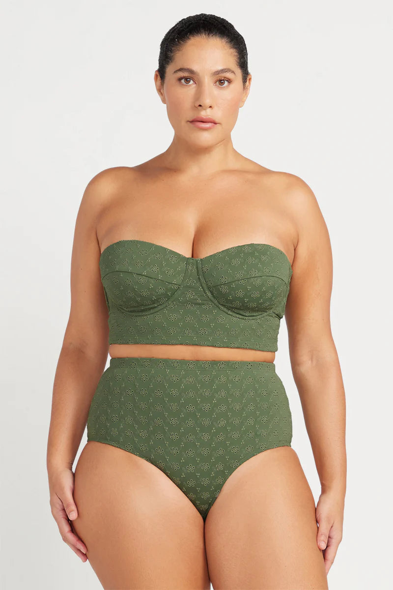 Caravaggio D-DD Cup Midriff Bikini Top