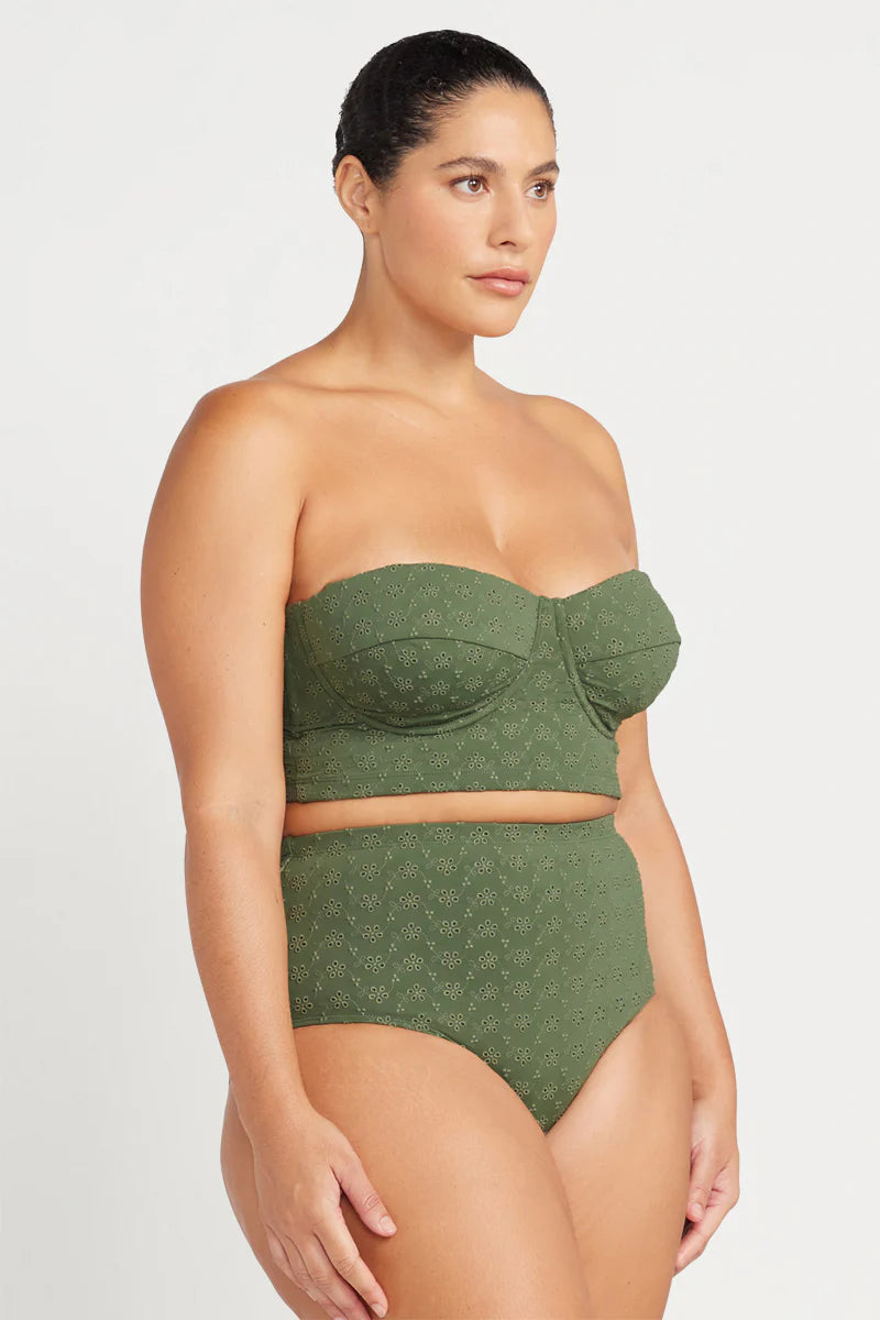 Caravaggio D-DD Cup Midriff Bikini Top