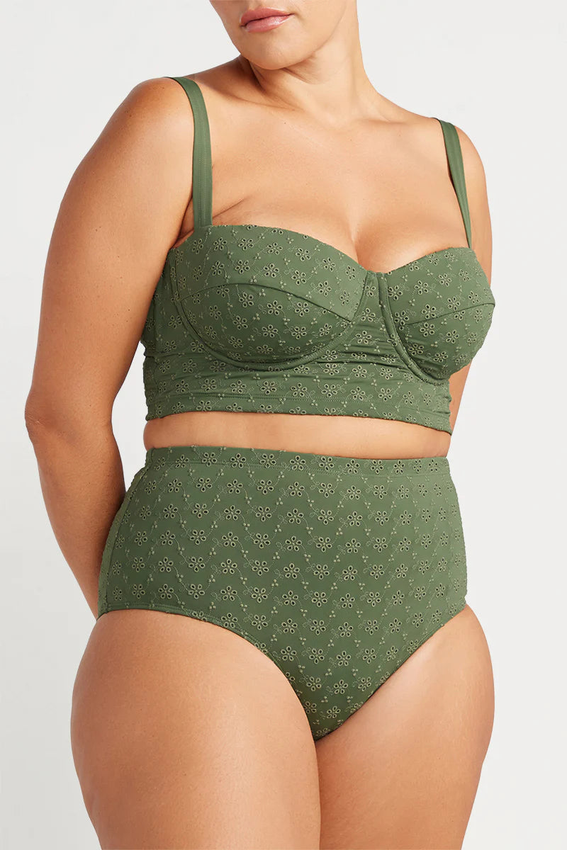 Caravaggio D-DD Cup Midriff Bikini Top