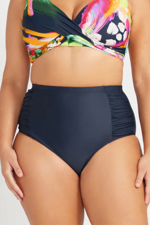 ARTESANDS Botticelli High Waist Swim Pant - Navy Hues