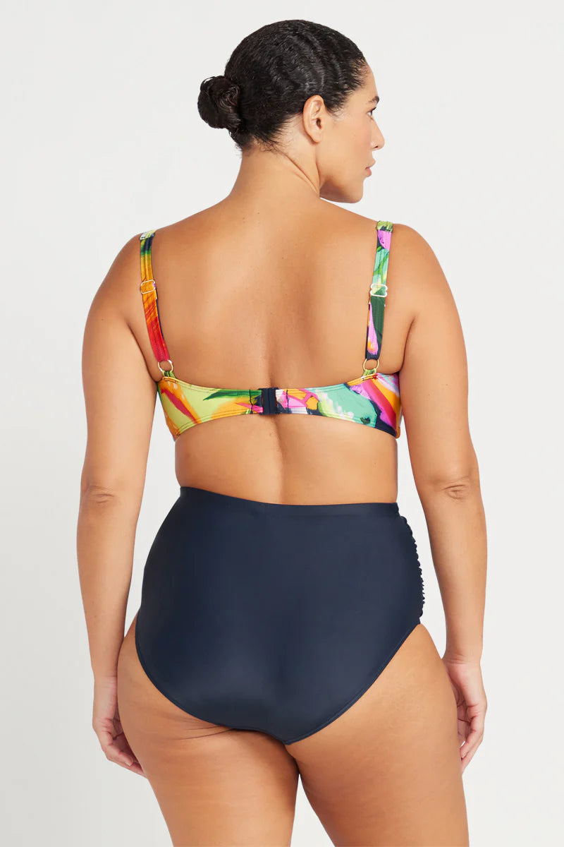 ARTESANDS Botticelli High Waist Swim Pant - Navy Hues