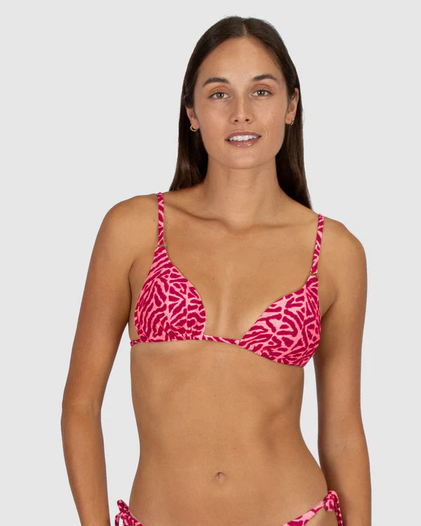 Wild Coast Slide Triangle Bikini Bra Top