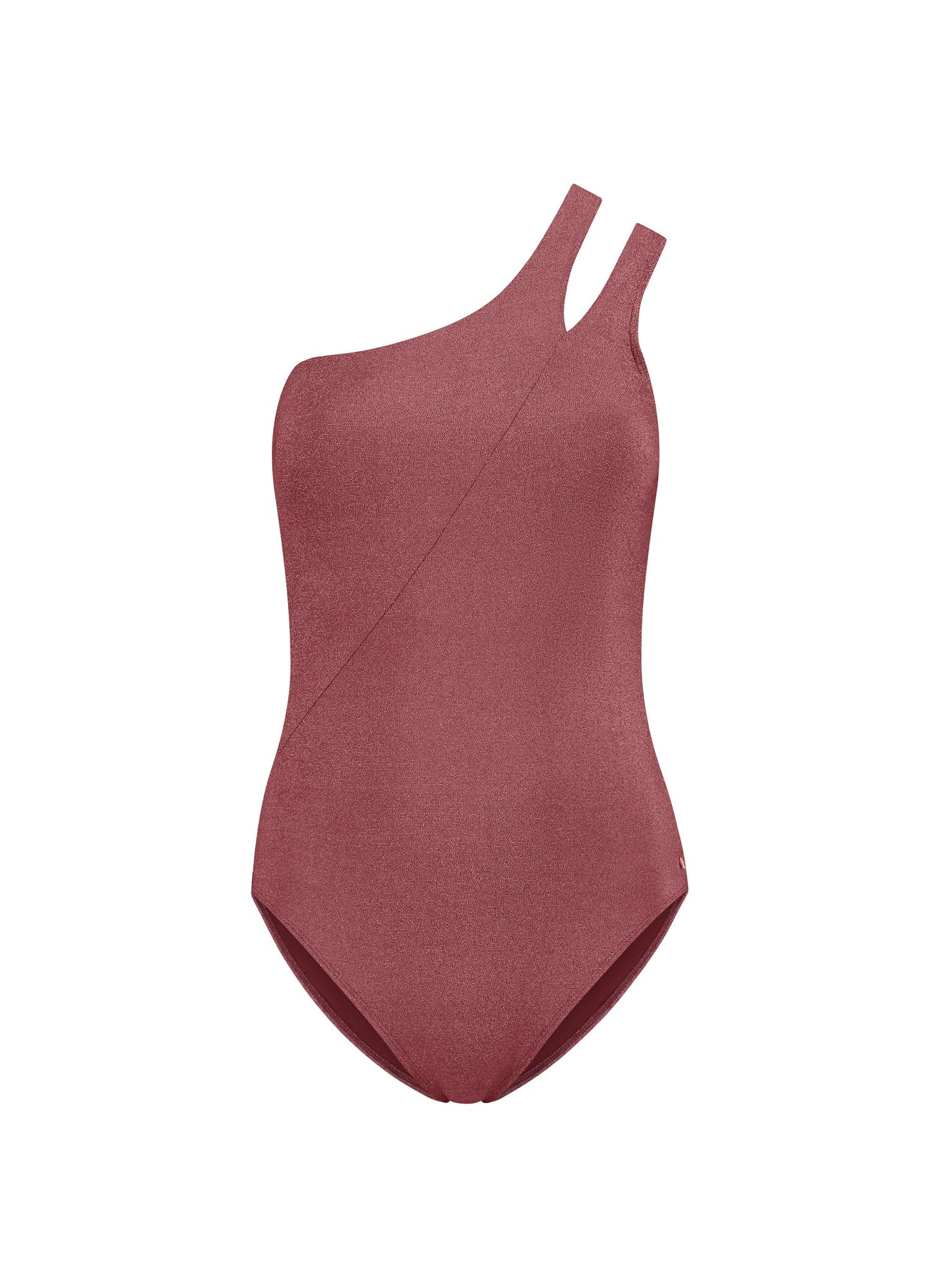 D-Cup One Shoulder One Piece