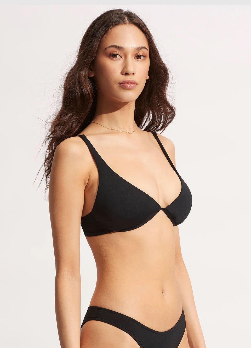 SEAFOLLY Split Underwire Bra - Black