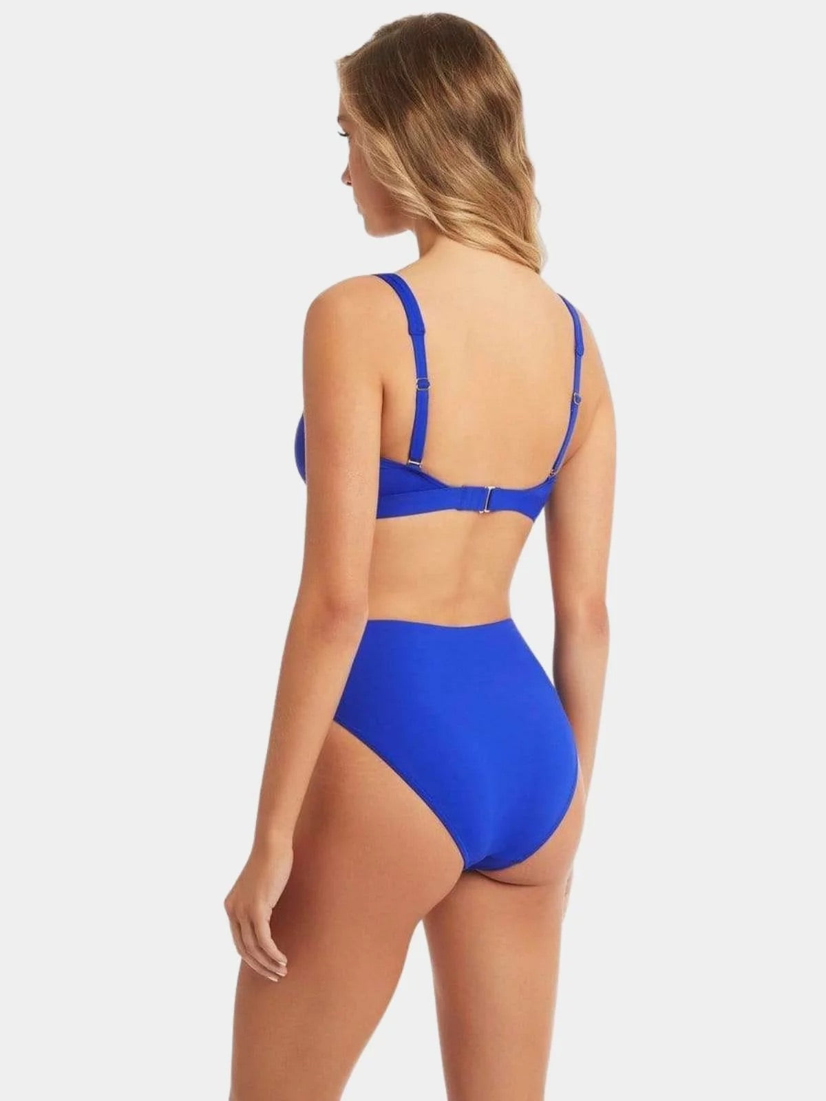 SEA LEVEL SWIM Essentials Retro High Waist Pant - Cobalt