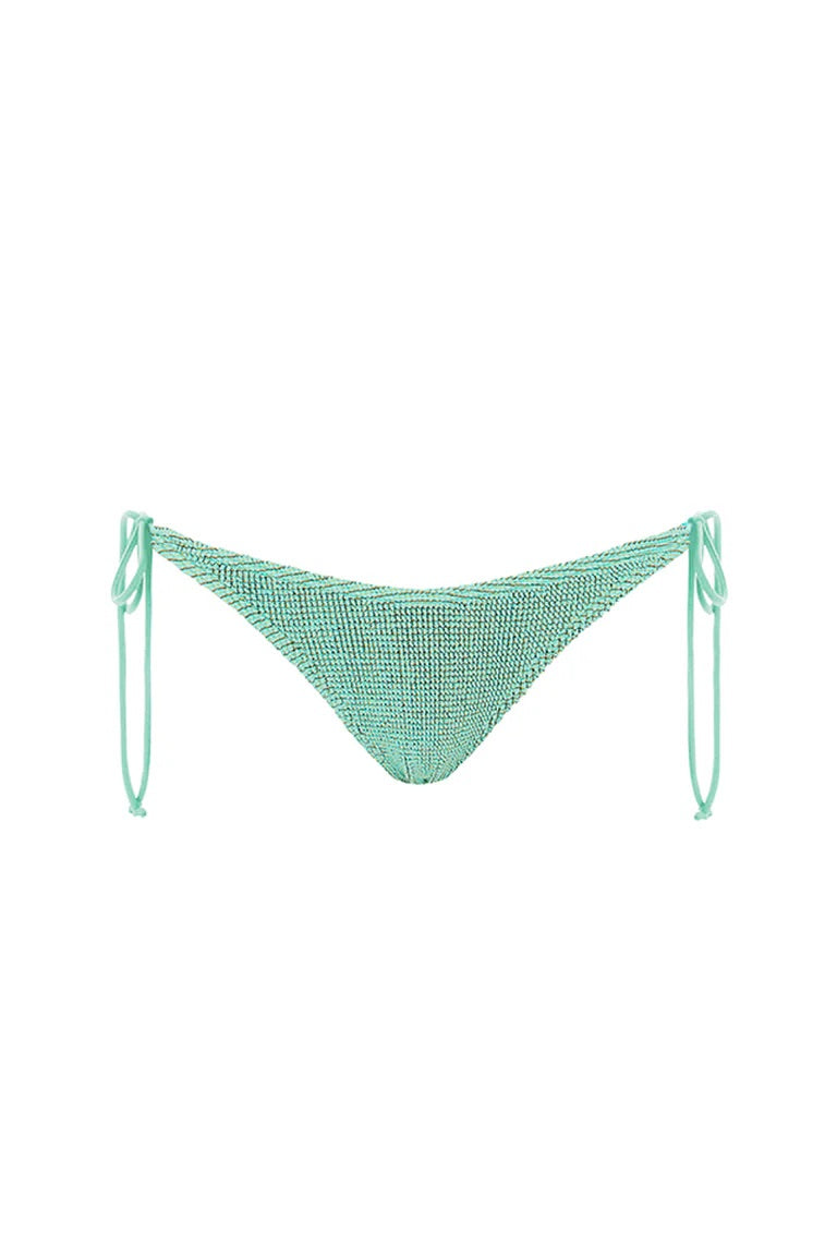 BOND-EYE Pablo Bikini Brief - Aqua Lurex