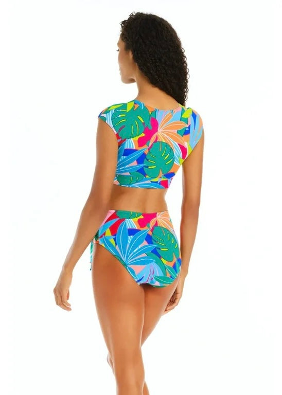 BLEU ROD BEATTIE High Waist Tie Swim Bottom - Life of the Party