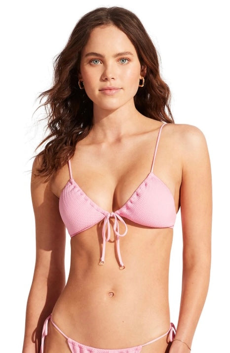 Sea Dive Drawstring Neck Bralette