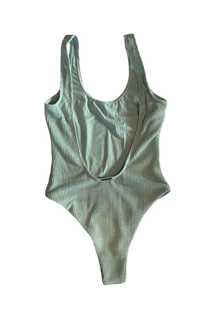 Kendall + Kylie Retro Cheeky One Piece - Sage