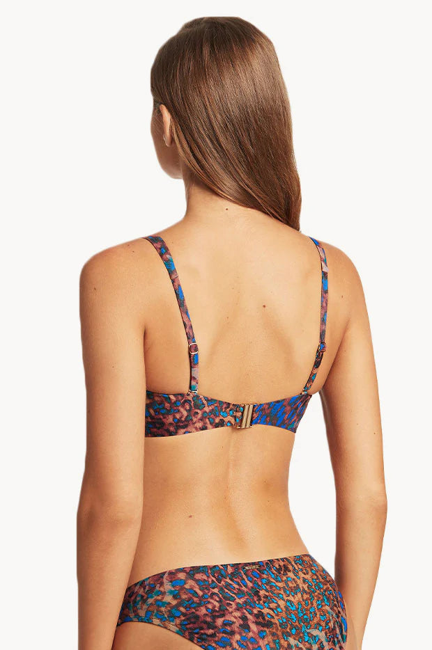 SEA LEVEL Low Square Neck Bra - Hunter