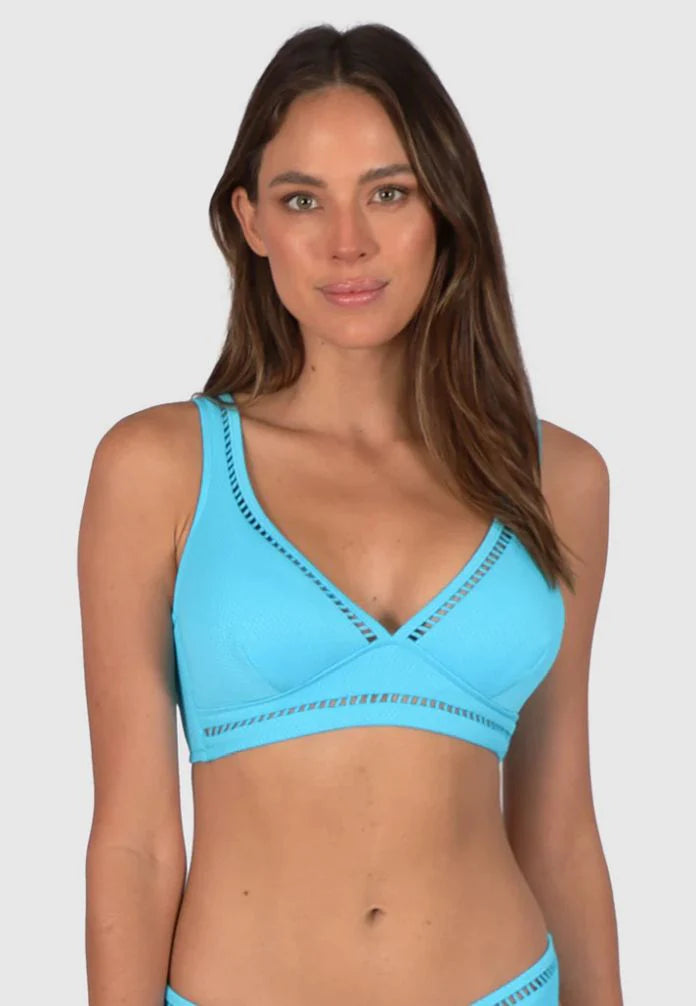 BAKU D-DD Cup Longline Bra - Pacific