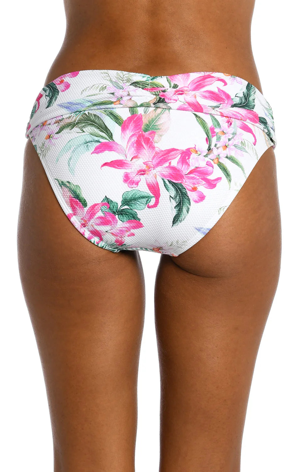 Mystic Palms Shirred Band Hipster Bottom