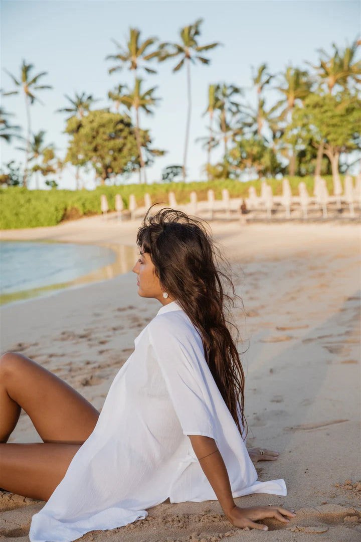 Miami Big Shirt Dress