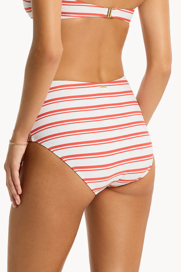 Flame Biarritz Panelled High Waist Pant