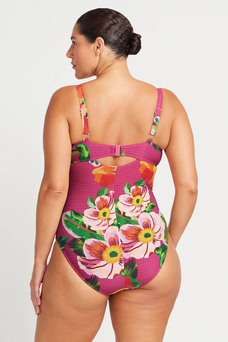 ARTESANDS Le Recife Cezanne D - E Cup Underwire One Piece - Pink