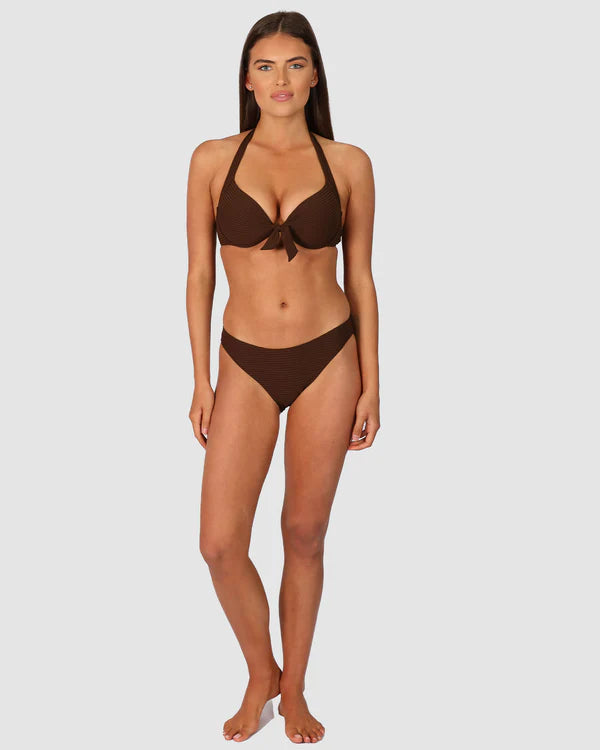 BAKU Positano Regular Bikini Bottom - Mocha