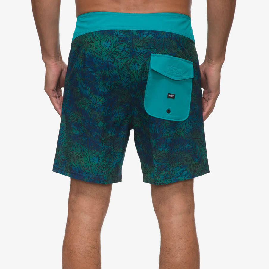 REEF Worley Fixed Waist Boardshort - BLUTL