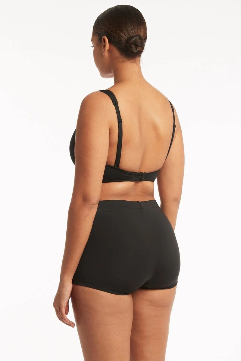 SEA LEVEL SWIM Eco Essentials Katie Boyleg Pant - Black (Online Only)