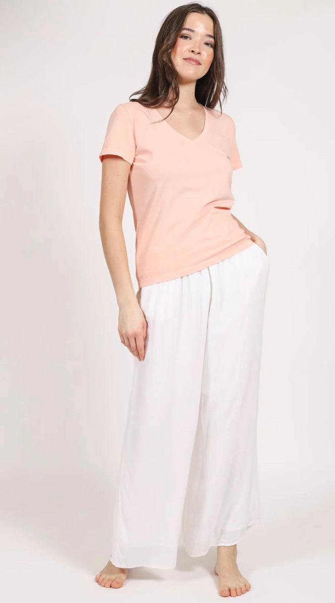 KOY RESORT Miami Crop Pants - White