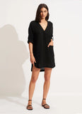 SEAFOLLY Essentials Coverup- Black