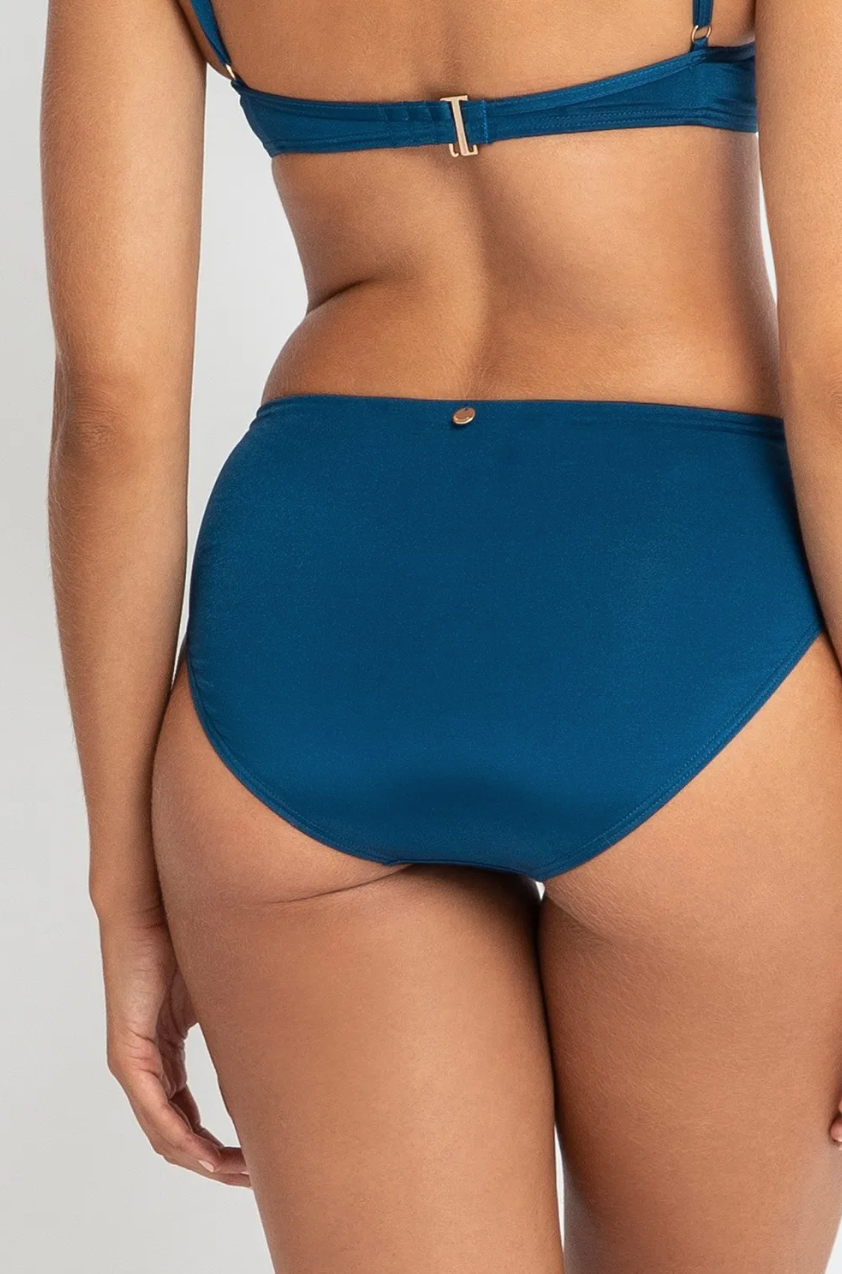 Luxe Gathered Midrise Bottom