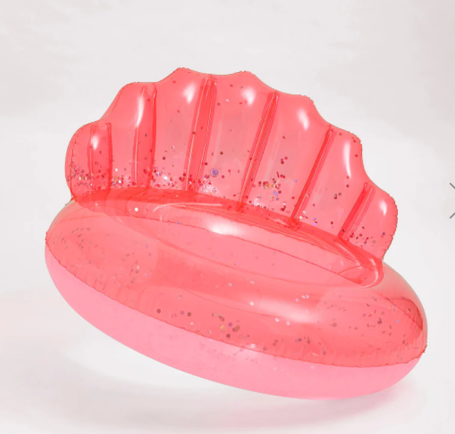sunnylife LUXE POOL RING NEON CORAL (online exclusive)