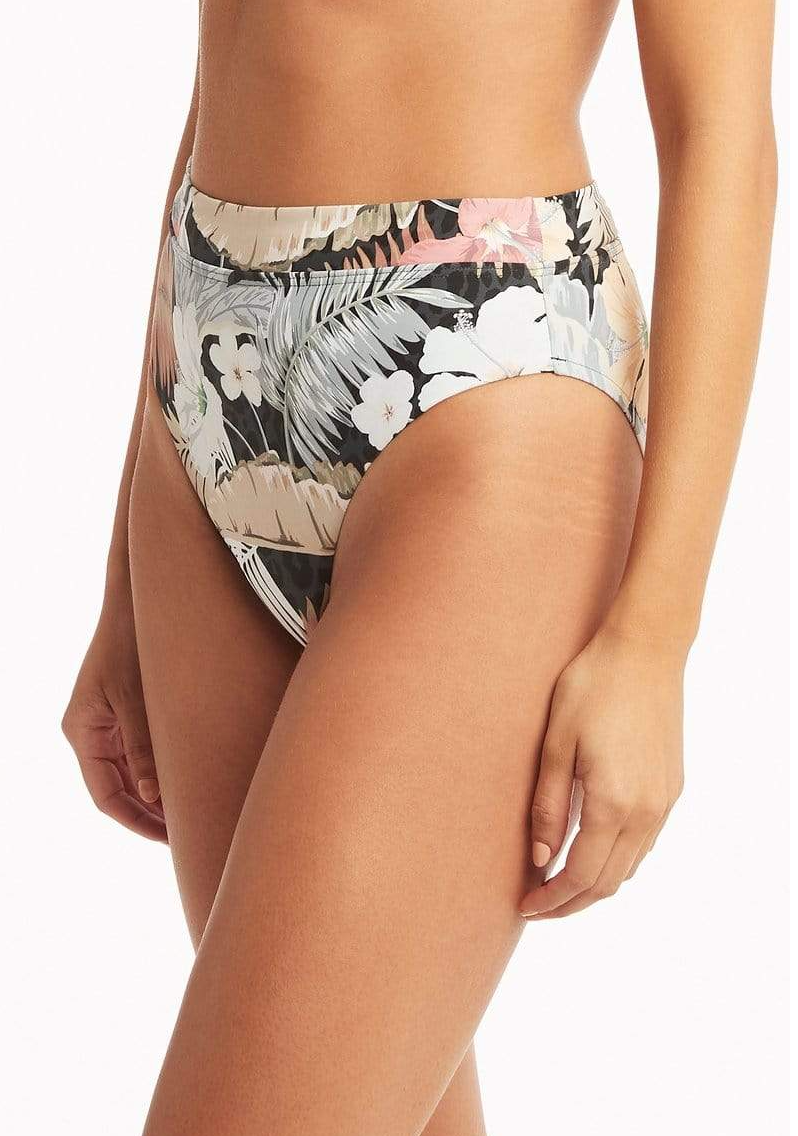 SEA LEVEL High Waist Band Pant - Calypso