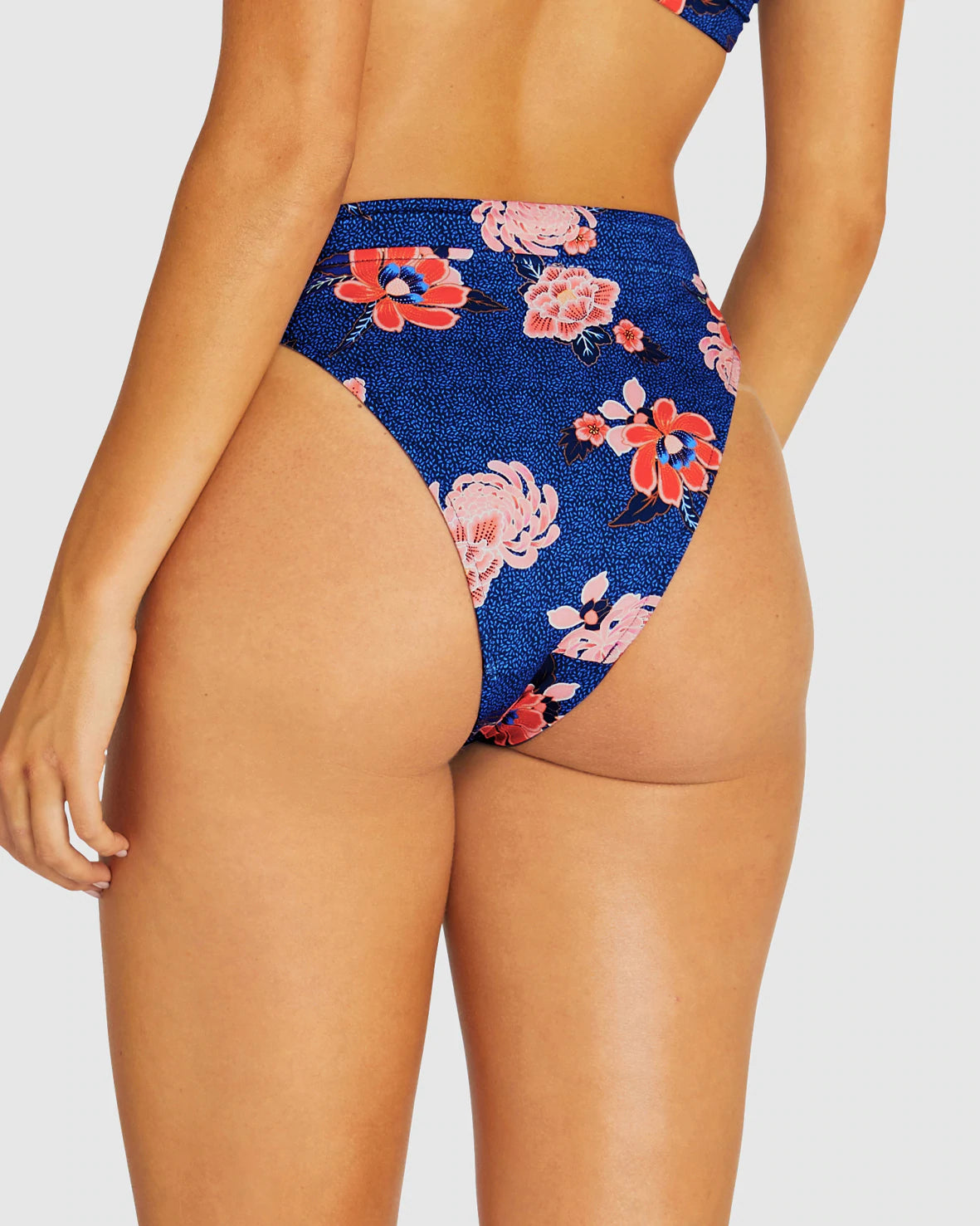 BAKU Rio V-Front Bikini Pant - Indigo Sakura