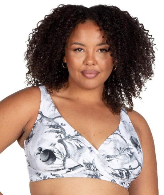 Delacroix Cross Front D-G Cup Bikini Top