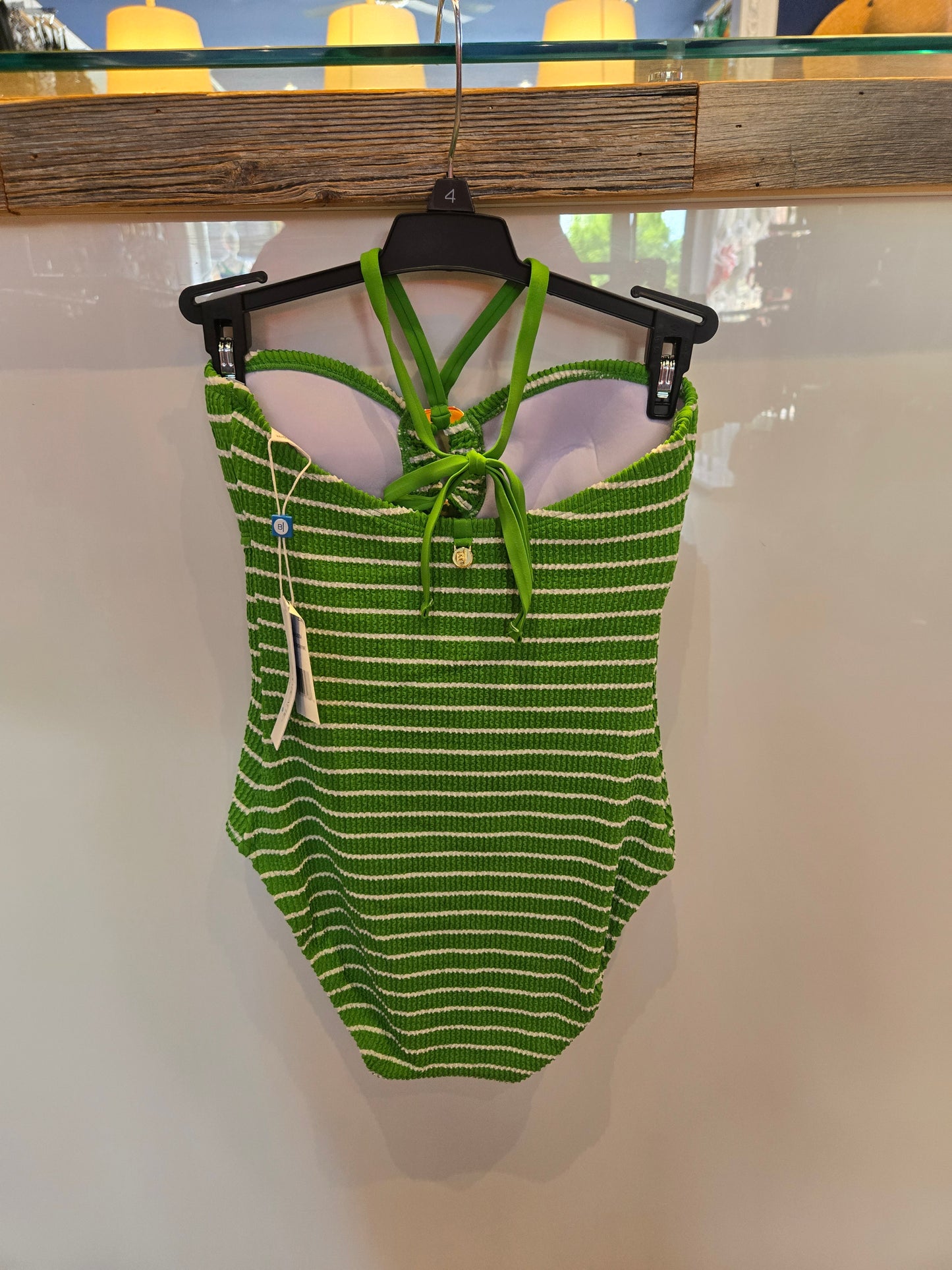 BLEU ROD BEATTIE  Bandeau One-Piece Swimsuit Pucker Up Collection - French Ivy