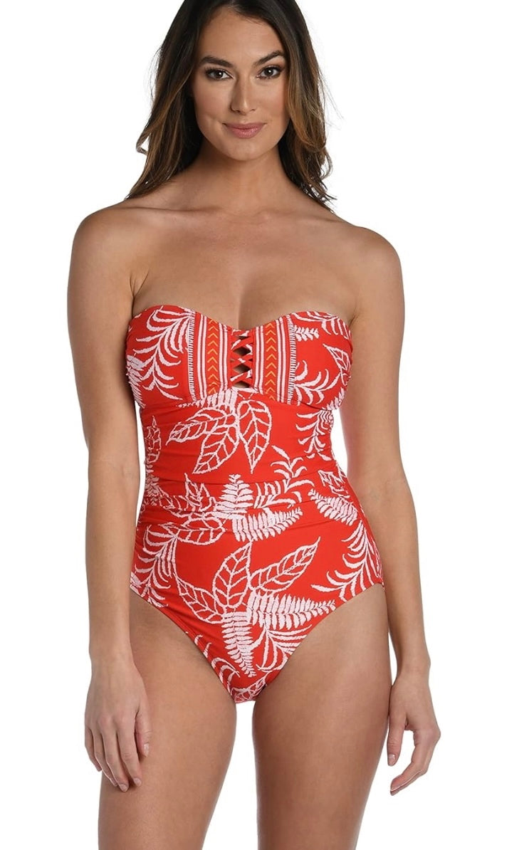 Bandeau One Piece Swimsuit