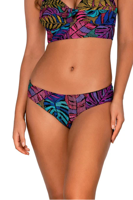 SUNSETS Alana Reversible Hipster - Panama Palms