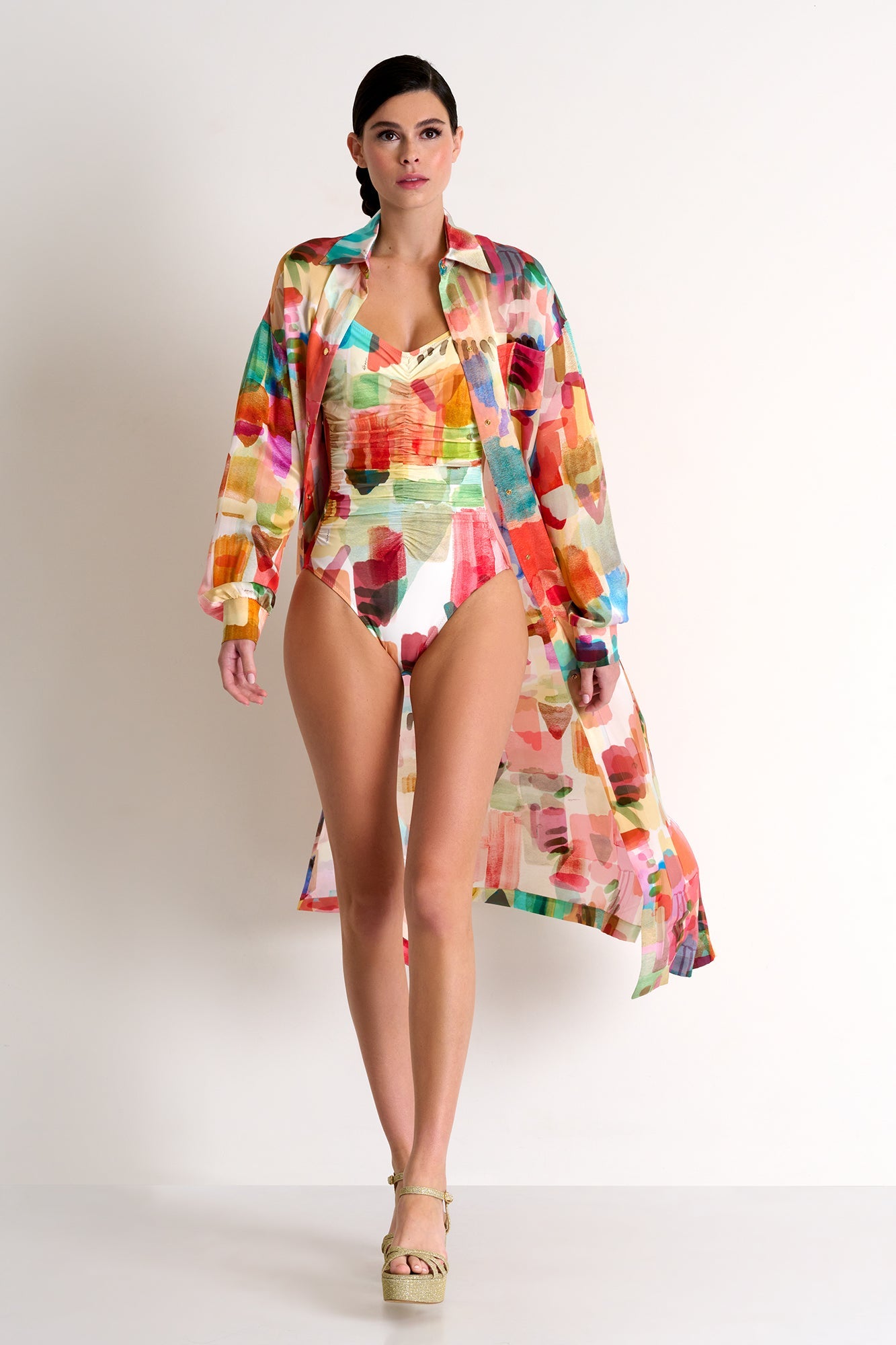 SHAN Maxi Shirt Dress - Lola (Online Only)