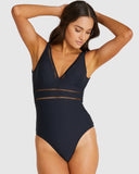 BAKU ROCOCCO LONGLINE ONE PIECE- BLACK