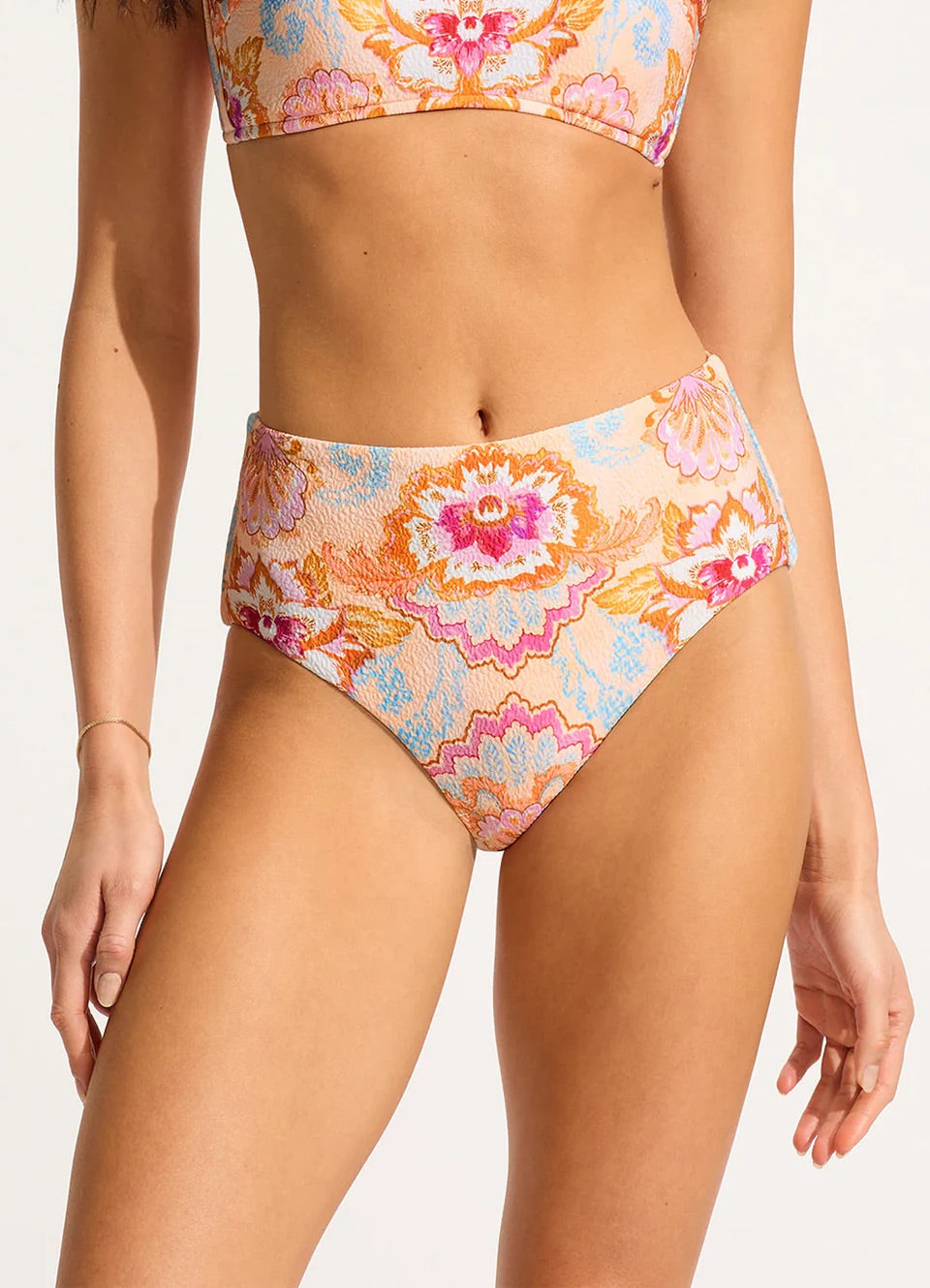Spring Festival High Waisted Bikini Bottom