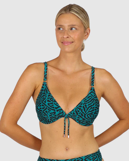 Wild Coast D-E Cup Underwire Bikini Bra Top