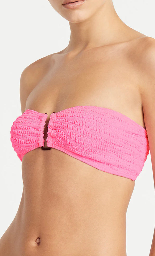 BOND-EYE BLAKE BANDEAU- PINK TIGER