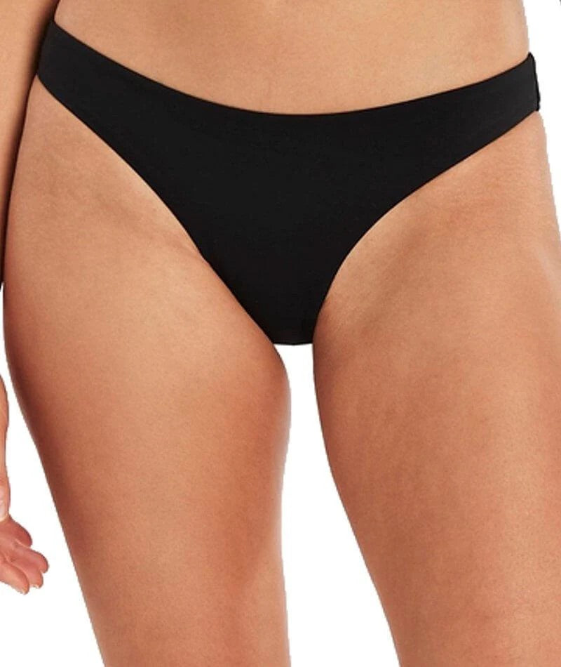 SEA LEVEL SWIM Dark Romance Cheeky Bikini Brief - Black